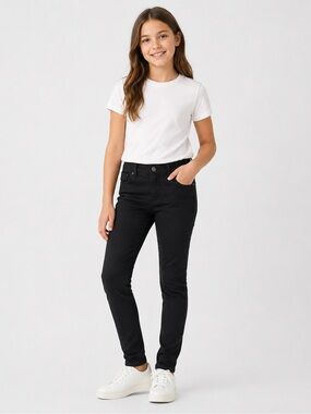 The Children’s Place Girls Size 10 Black Skinny Jeans NWOT Back to School